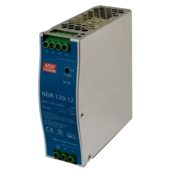 NDR-120-12 Блок питания на DIN-рейку, 12В, 10А, 120Вт Mean Well